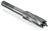 Extended Reach Sheet Metal Hole Cutter for cutting holes in tubing